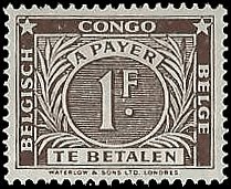 BELGIAN CONGO   #J11 MNH (1)