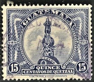 Guatemala - SC #240 - USED - 1929 - Item G345