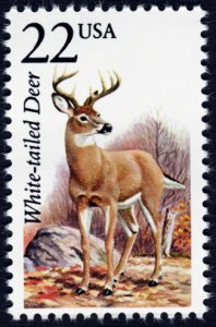 U.S. #2317 22c MNH (North American Wildlife - White-tailed Deer)