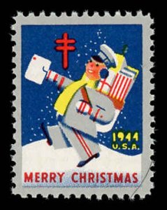USA WX119 Mint (NH) 1944 Christmas Seal (Perf 12.5)