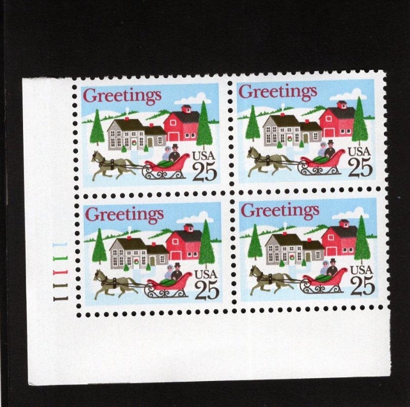 2400 Christmas, MNH LL-PB/4 (#11111)