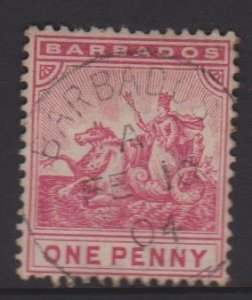 Barbados Sc#72 Used