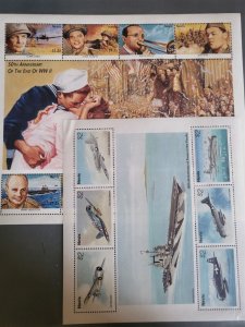 Stamps Nevis Scott #918-9 nh