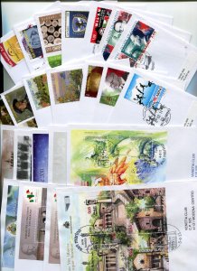 San Marino FDC Venetia 2011 Complete Vintage