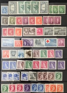 CANADA GVI/QE MNH Mixture(Apx 150 Items) HP244 