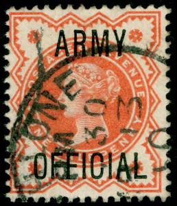 SGO41, ½d vermilion, FINE USED, CDS.