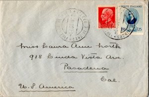 Italy 75c King Victor Emmanuel III and 1.25L Firenze Ferrovia, (Arrivi e Part...