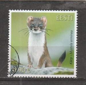 Estonia  Scott#  957  Used  (2021 Stoat)