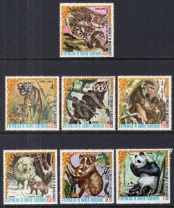 Equatorial Guinea 7694-7700 Animals MNH VF