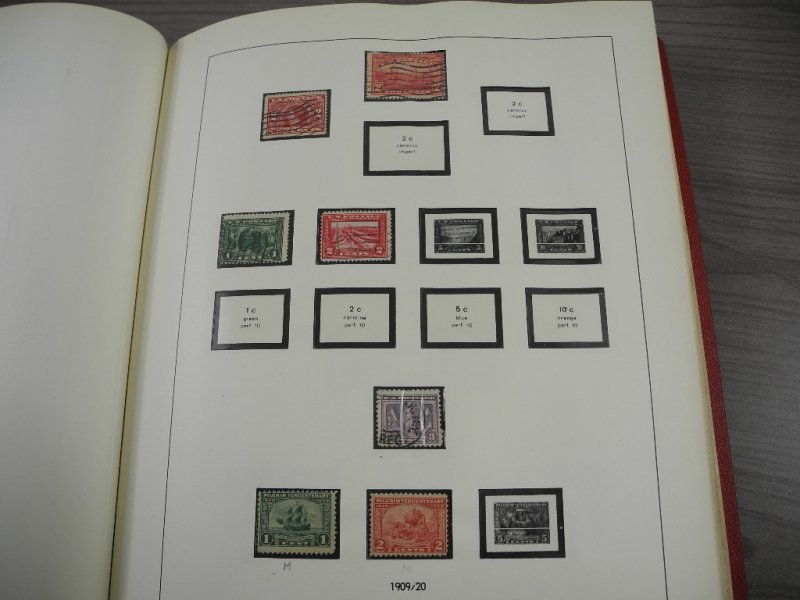 US, Amazing Stamp Collection in a Lindner Hingeless album