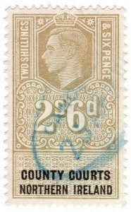 (I.B) George VI Revenue : County Courts (Northern Ireland) 2/6d