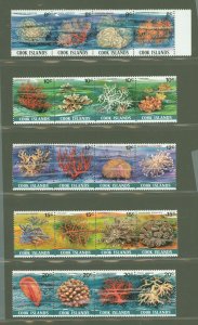 Cook Islands #564-586  Single (Complete Set) (Fauna)