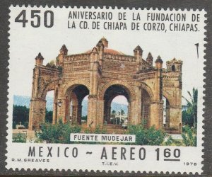 MEXICO C555, 450th ANNIVERSARY OF CHIAPA DE CORZO. MINT, NH. VF.