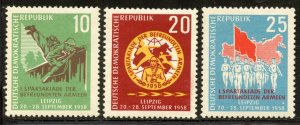Germany DDR # 401-3, Mint Never Hinge.