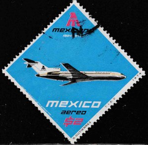 MEXICO C431, 50th Anniversary of Mexicana Airlines USED. F-VF.(1304)