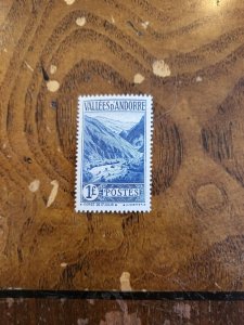 Stamps French Andorra Scott #51 nh