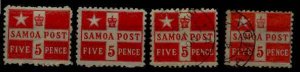 Samoa 23/ 4 mint/used values