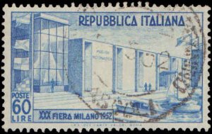 Italy #600, Complete Set, 1952, Used