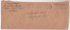 APO 837, FORT GULICK, CANAL ZONE, 1947 War Department Free cover.