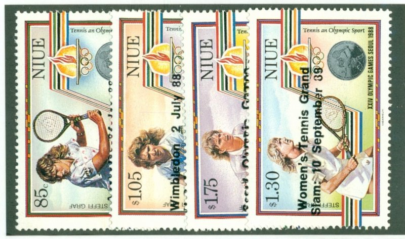 NIUE 560-3 MH CV $10.50 BIN $4.50