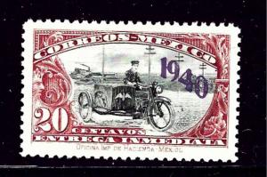Mexico E7 MH 1940 overprint