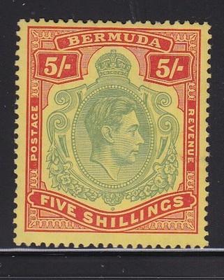 Bermuda Scott # 125a VF mint lightly hinged  scv $ 60 ! s...