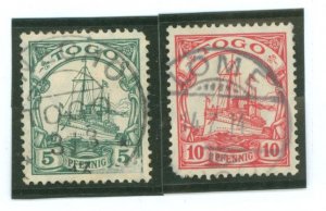 Togo #21-22 Used Single