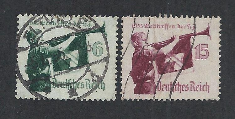 GERMANY SC# 463-4 FVF/U 1935