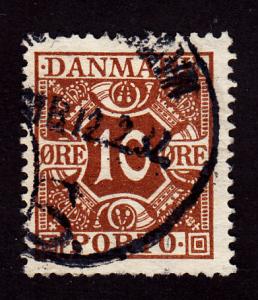 Denmark J16 Postal Due 1930