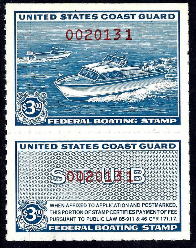 U.S. RVB1, 2 VFXF MNH (1221)