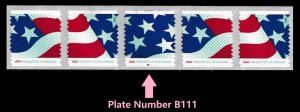 US 4961-4963 4963a Stars & Stripes Presorted standard 10c PNC5 B111 MNH 2015