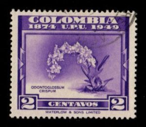 Colombia #581 used