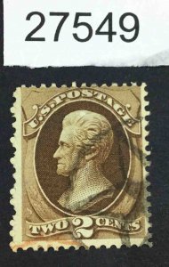 US STAMPS #146 USED LOT #27549