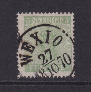 Sweden, Scott 6, used, Wexio cancel