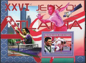 Guinea MNH S/S Atlanta Olympics 2007