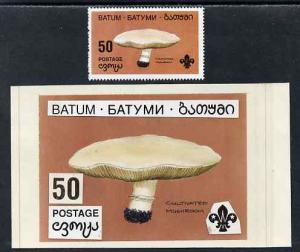 Batum 1994 Fungi - Cultivated Mushroom 50r with Scout emb...