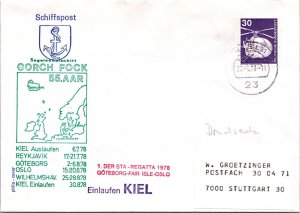 Germany 6.30.1978 - Goch Fock - Kiel - F67903