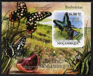 Mozambique 2011 Butterflies #1 imperf m/sheet unmounted mint