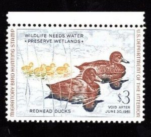 MOMEN: US STAMPS #RW27 DUCK MINT OG NH VF $95 LOT #76817-8