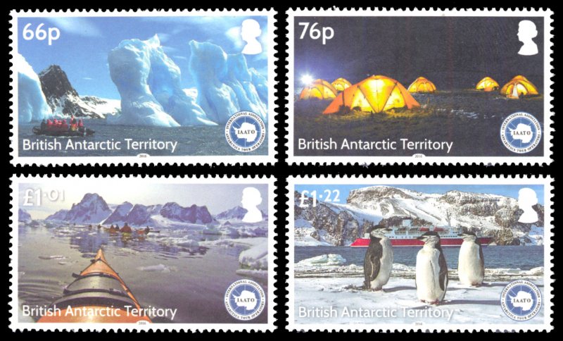 British Antarctic Territory 2016 Scott #512-515 Mint Never Hinged