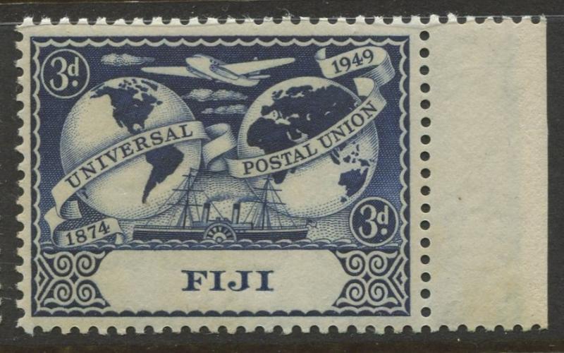 Fiji - Scott 142 - UPU Issue -1949 - MNH- Single 3d Stamp