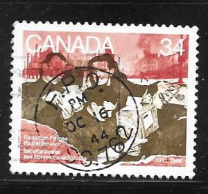 Canada 1094: 34c Canadian Forces Postal Service, used, VF