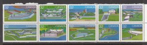 Canada 992a Booklet Pane MNH VF