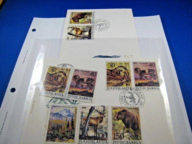 YUGOSLAVIA - TOPICAL STAMPS & FDCs - ANIMALS - SCOTT #1833  MNH & FDC     (br)