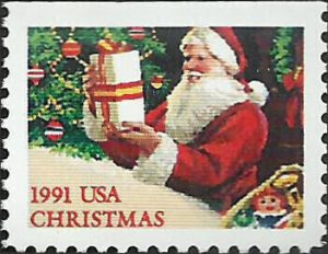 # 2583 MINT NEVER HINGED ( MNH ) SANTA CLAUS WITH PRESENT