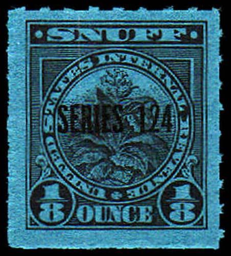 U.S. REV. TAXPAIDS-SNUFF TE1052a  Mint (ID # 63364)