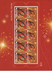 2020 Gibraltar - Chinese New Year - Year of the Rat - Greetings - UMM / MNH