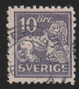 Sweden 128 Heraldic Lion 1925