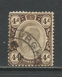 Transvaal   #273  used  (1906)  c.v. $0.80