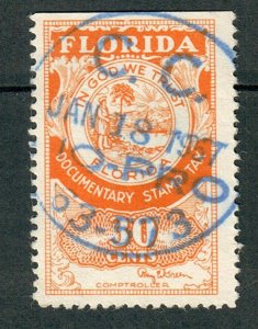 Florida 30 cent Documentary used State Revenue single
